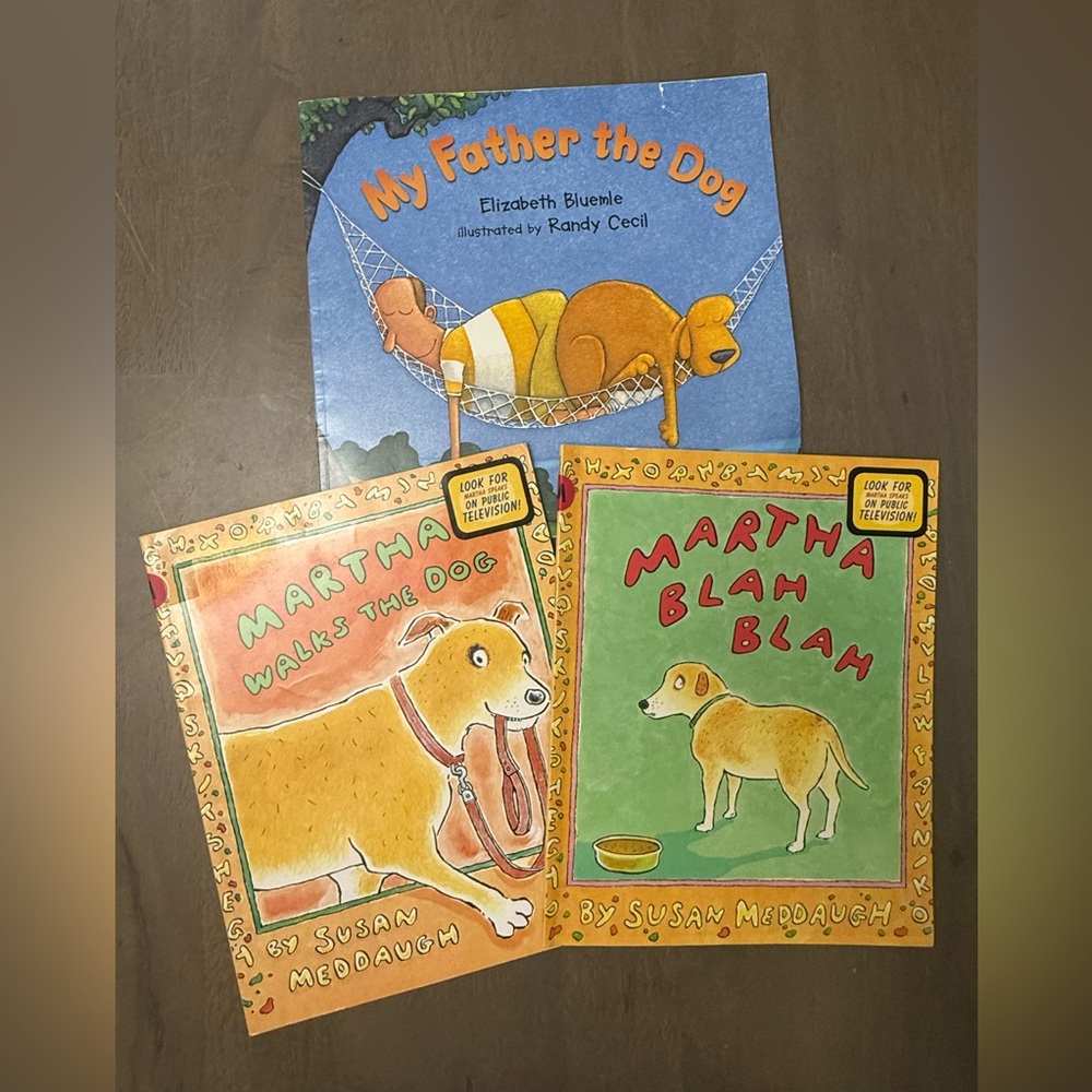🐰3pc Dog Theme Children's Book Set
